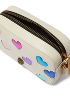 حقيبة كاميرا شورديتش بتصميم قلوب ملونة